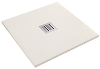 Piatto Doccia in Pietra 90x90 cm Bonussi Ardesia Stone Central Crema