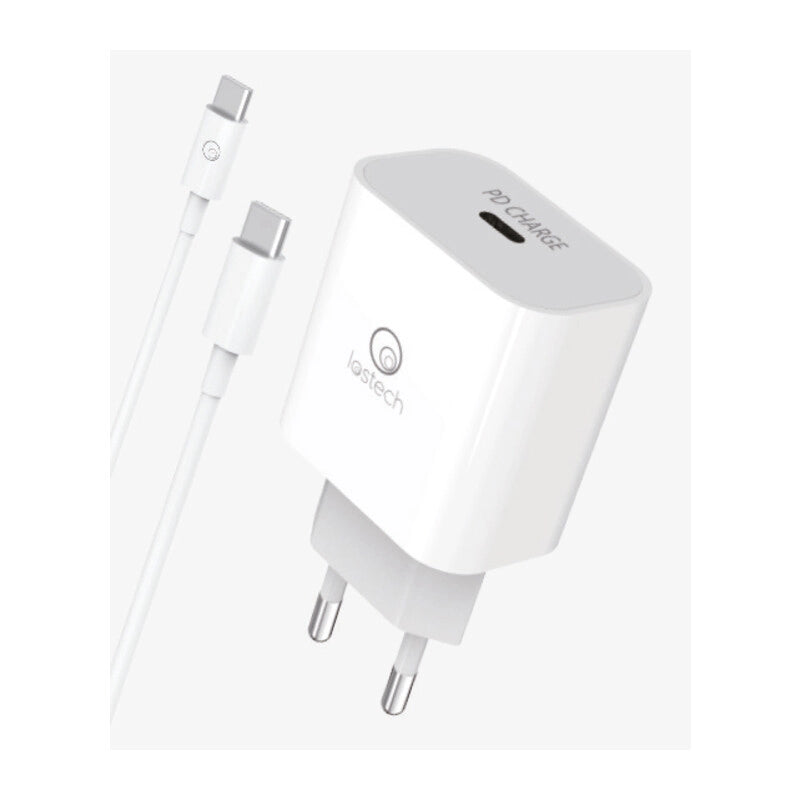 CARICATORE RAPIDO 20W CON CAVO USB-C / USB-C- 1,0 pz