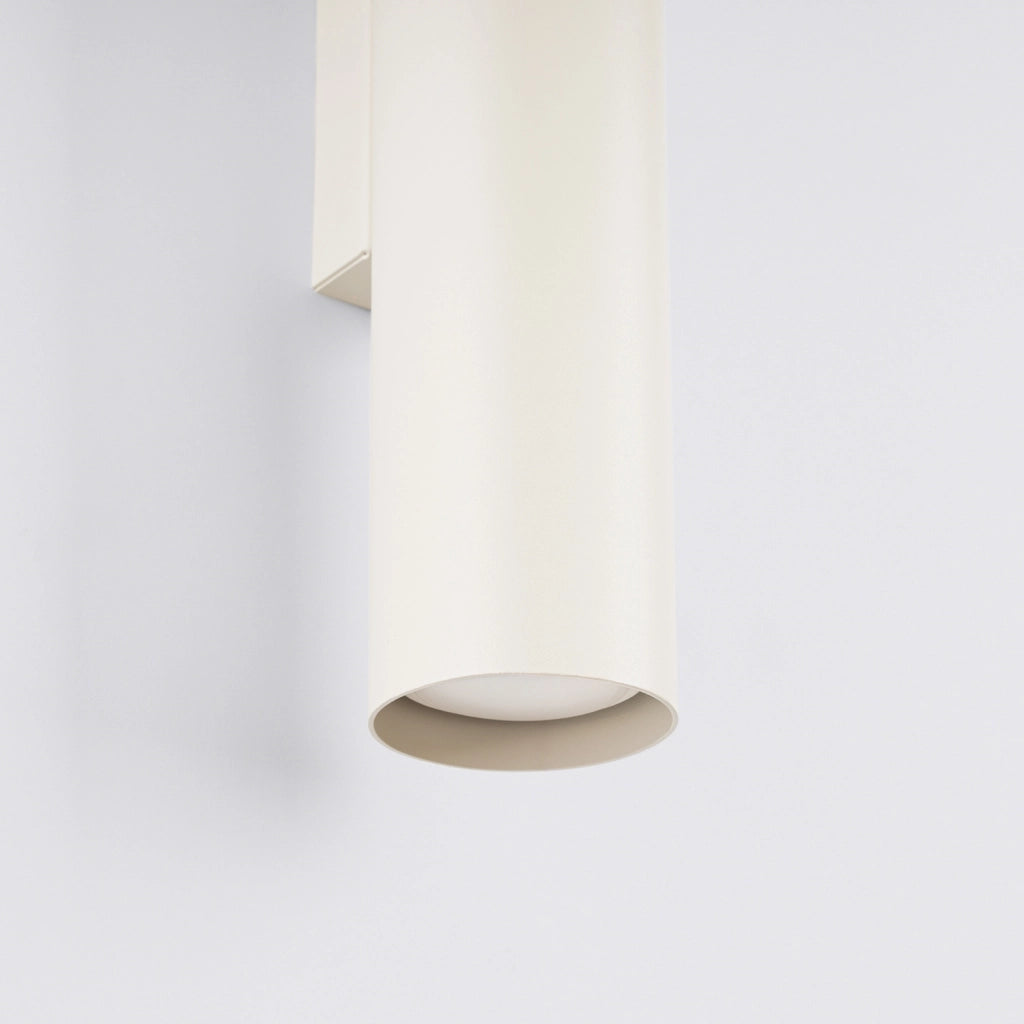 Applique MODENO Pure Lume beige tubo 30cm 2xGU10 su-giù