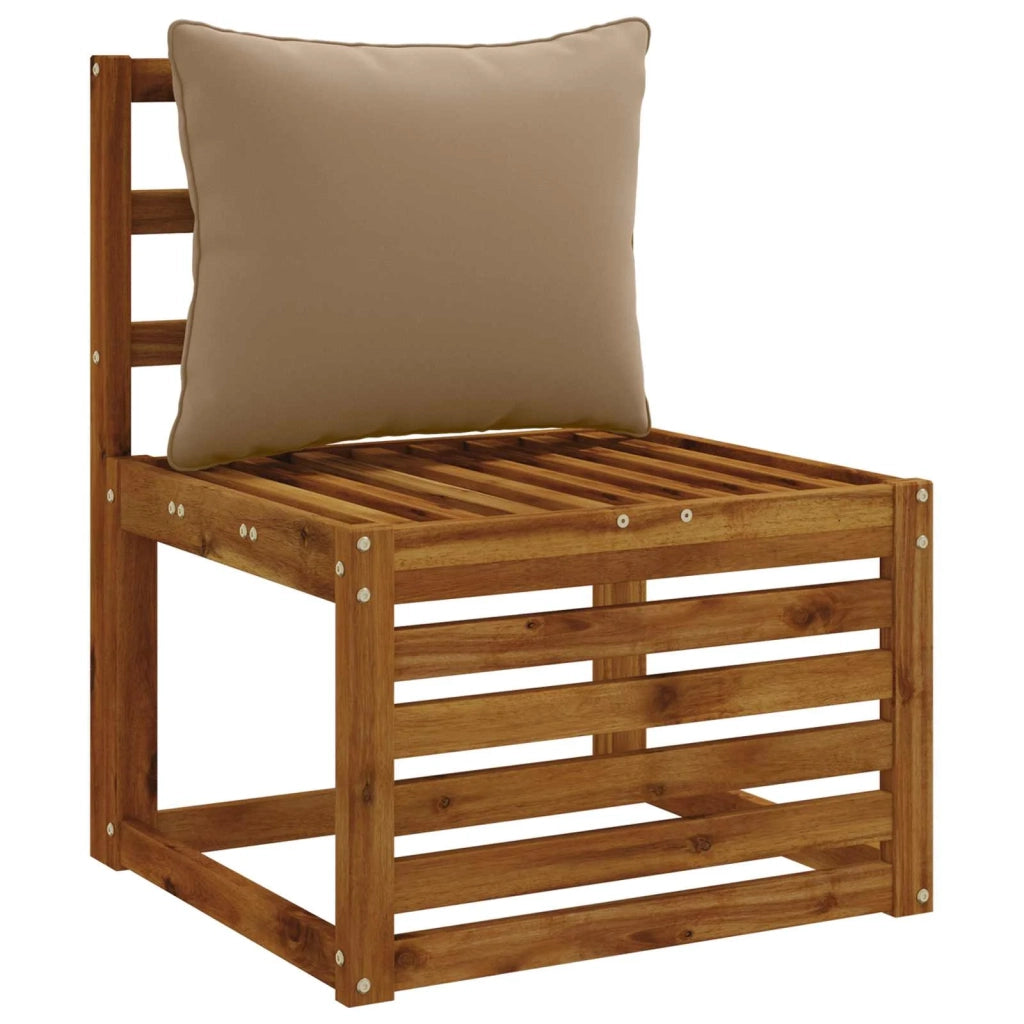 Cuscino per Schiena a 1 Pezzo PUTTEN 100% Poliestere Tortora 946931