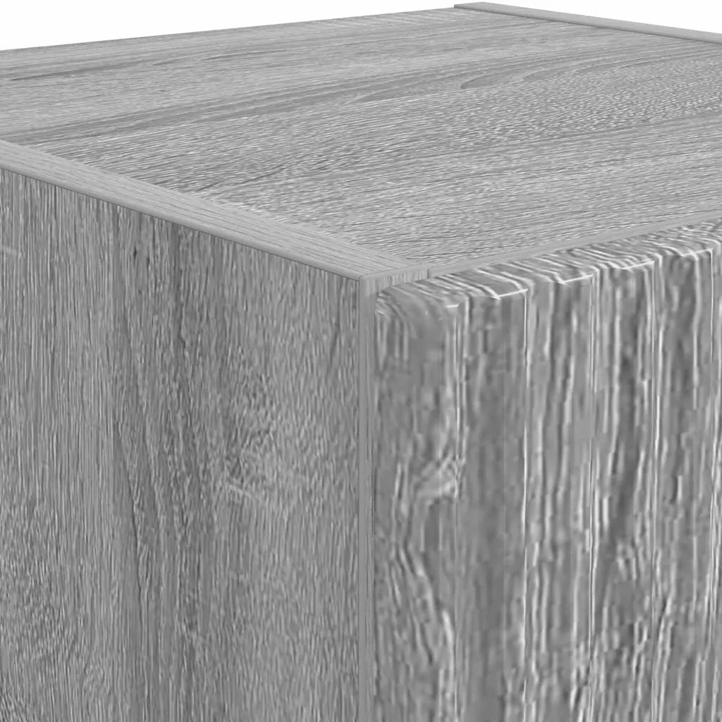 Mobile TV da parete 2 pcs Grigio Sonoma 30 x 31 x 100 cm 892322