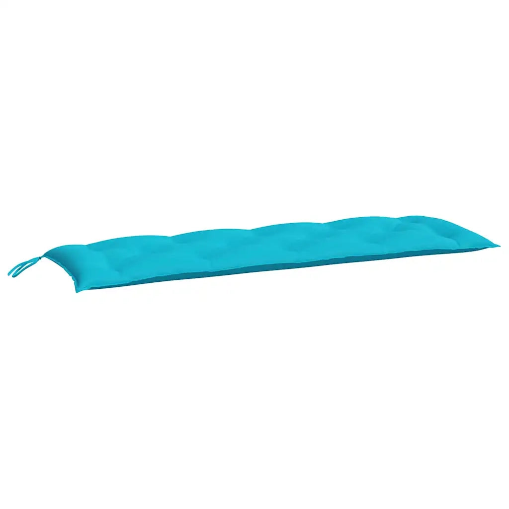 Cuscini per Panca da Giardino 2 pz Turchese 150x50x7 cm Tessuto 361715