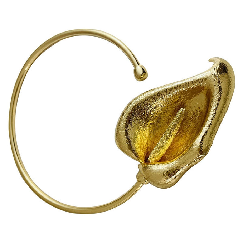 Collana girocollo a forma di fiore 3D in stile retr¨°