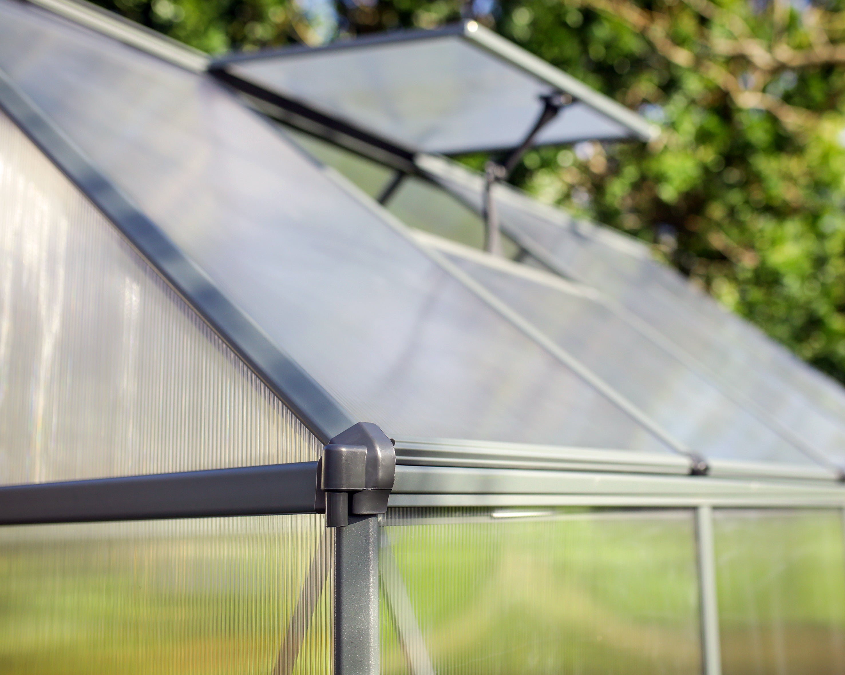 Serra Da Giardino in Policarbonato Mythos Doppio Strato  306X185X208 cm  Grigio