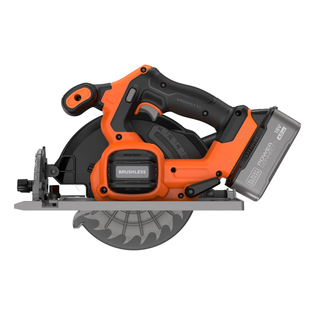 Sega Circolare Brushless 18V Black+Decker BLCCS78M1 165 mm con batteria + caricatore
