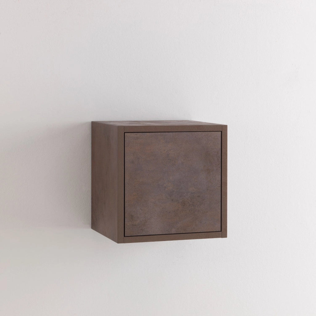 Pensile 1 Anta da Soggiorno 34x27x34 cm in Legno TFT Marte Pietra Marrone