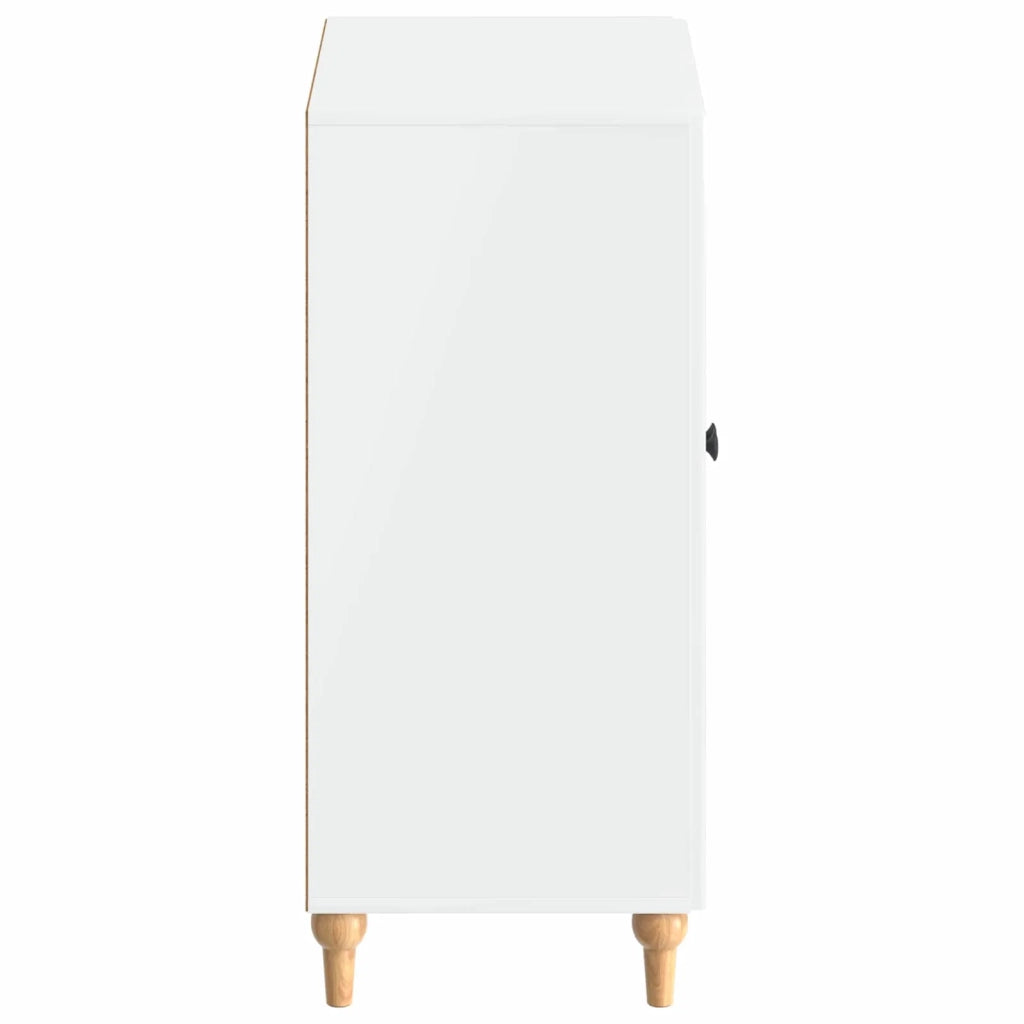 Mobile per scarpe ALKMAAR 59,5 x 39,5 x 90 cm Bianco Lucido 896209