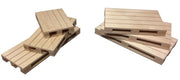 Tagliere da cucina in legno forma pedana pallet 15 x 40 cm