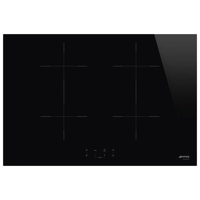 Smeg Universale Piano di cottura SIB2741D Nero