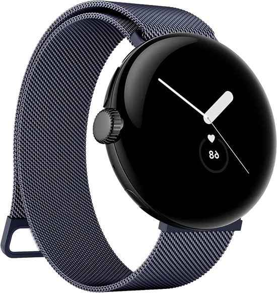 Orologio magnetico in mesh in acciaio inossidabile per Google Pixel Watch 2, uomo e donna - riserva metallica - compatibile con Google Pixel Watch 2/Watch 1 - 13 cm a 20,6 cm