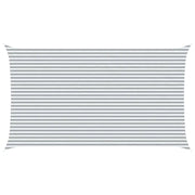 Vela Parasole | Telo Ombra | Vela da ombra solare Grigio chiaro e bianco 7 x 4 m