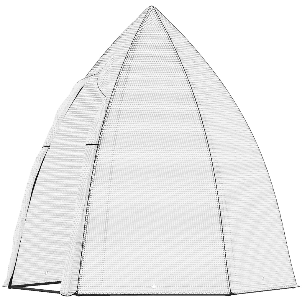 Tunnel Serra Mini per Piante ¨C zephmum ¨C Bianco 160x140x180 cm