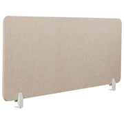 Pannello Divisorio Beige Fonoassorbente 160 x 50 cm in Plastica PET