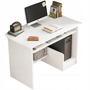 Scrivania Bianca 80x40x74 cm Ideale per Studio