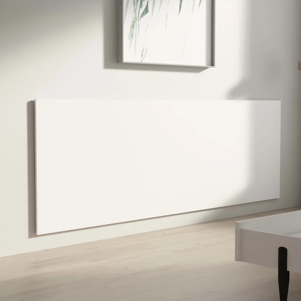 Testiera per Letto Bianca 240x1,5x80 cm in Legno Ingegnerizzato 811052