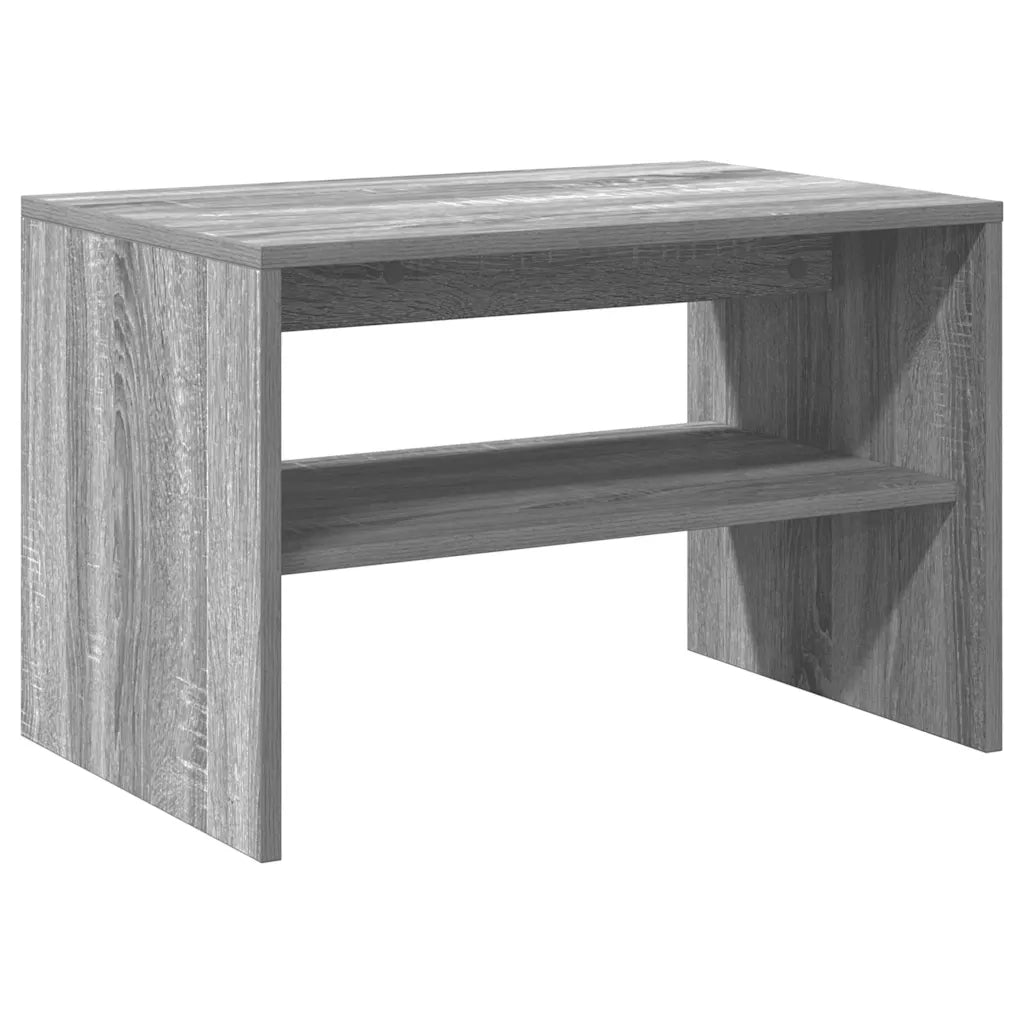 vidaXL Mobile Porta TV Grigio Sonoma 60x40x40 cm in Legno Multistrato
