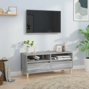 Mobile Porta TV-Mobile per TV-Credenza TV Grigio Sonoma 100x34,5x44,5cm Legno Multistrato 453508