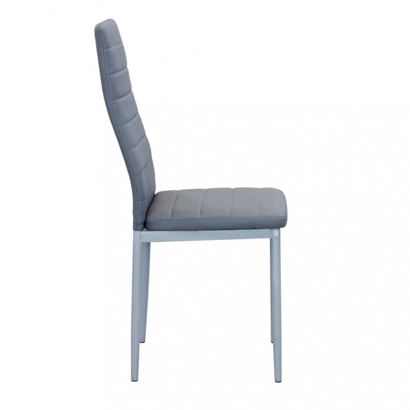 Set di 4 SEDIE IVY GRIGIA