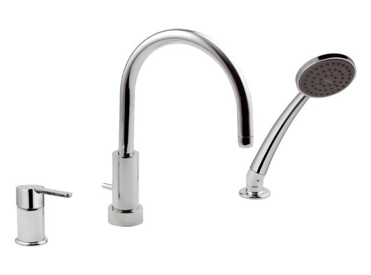 Batteria bordo vasca 3 fori stile moderno