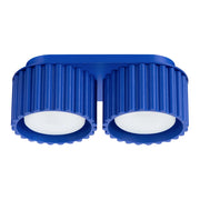 Plafoniera ovale ultramarino 21cm 2xGX53 VISTAO Pure Lume
