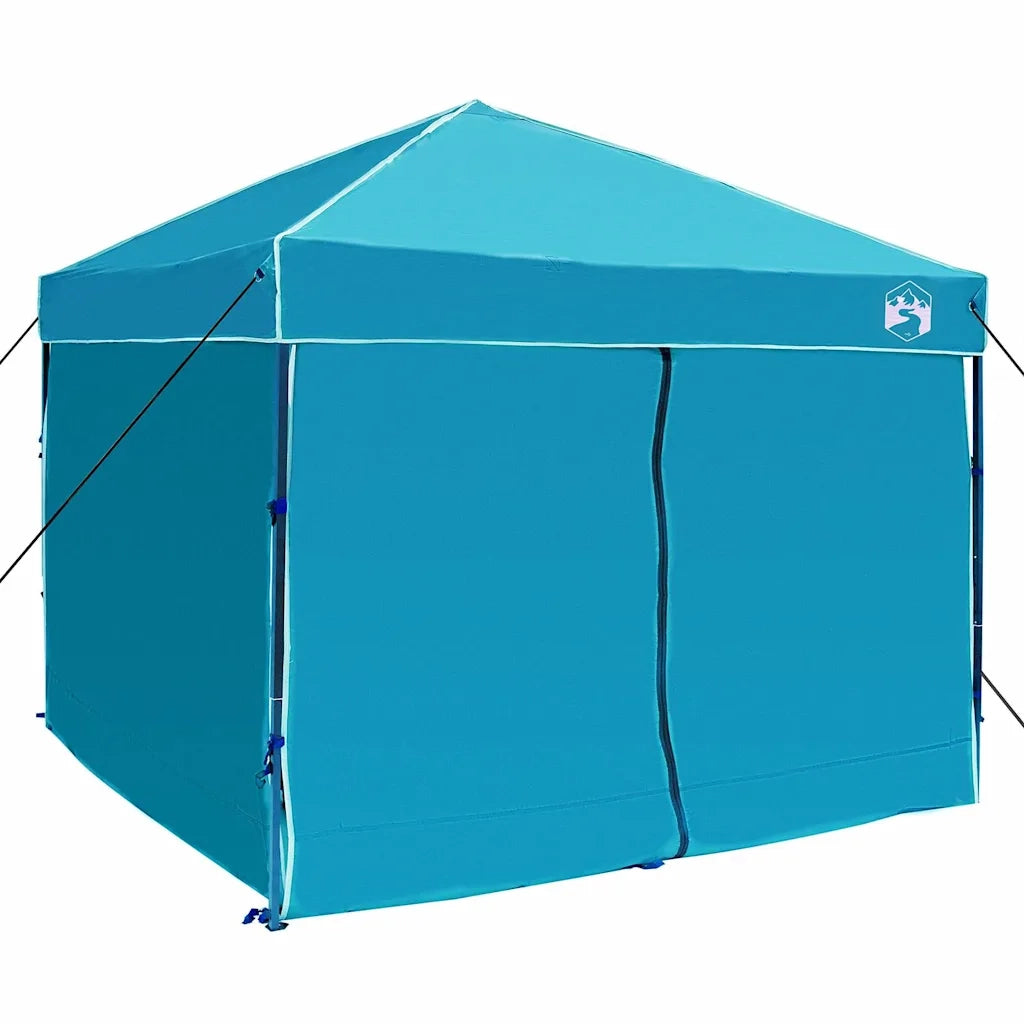 Tenda Gazebo Blu 243 x 243 x 251 cm Tessuto 42007380