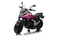 Moto Elettrica per Bambini Licenza Ufficiale Honda NC750X 12V 4,5Ah Rosa