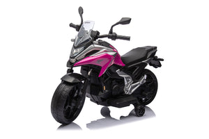 Moto Elettrica per Bambini Licenza Ufficiale Honda NC750X 12V 4,5Ah Rosa