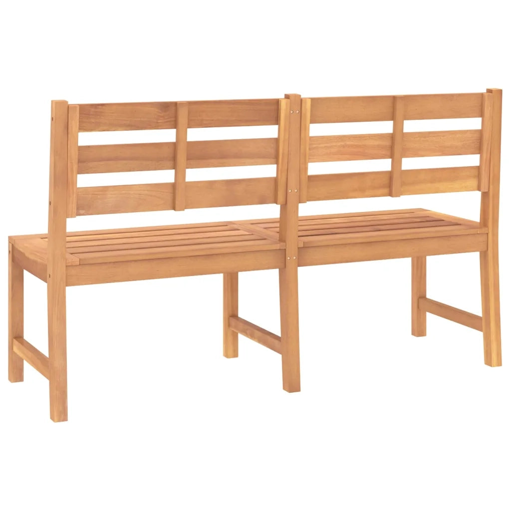 Panca da Giardino 150 cm in Legno Massello di Teak 316635