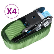 Cinghie d'Ancoraggio a Cricchetto 4 pz 800 daN 6m Verde CFW9711277