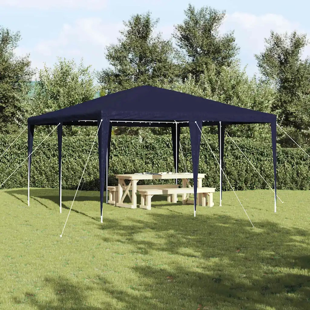 Tenda Party-Tenda da festa Blu 400 x 400 x 266 cm Polietilene e Acciaio