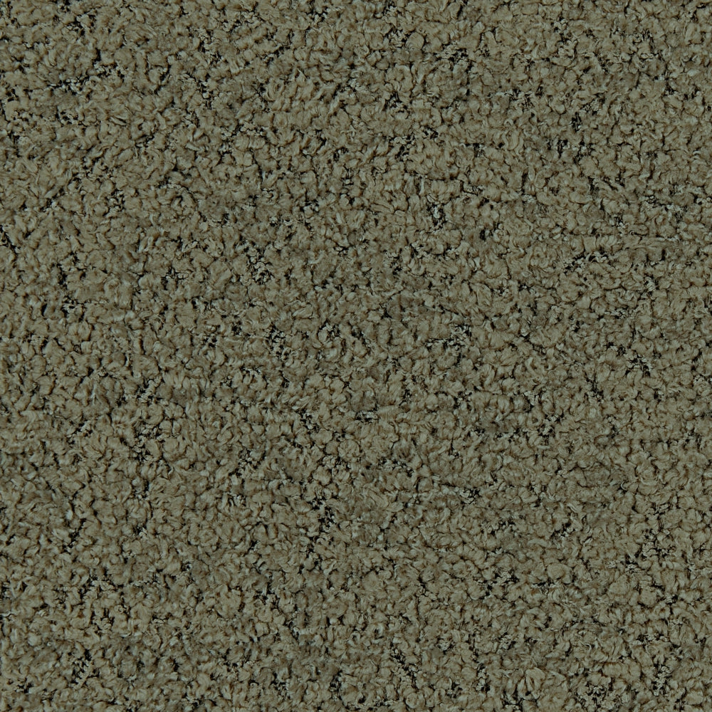 Sedia a dondolo in tessuto poliestere boucle verde scuro Rivestimento in metallo Gambe a pattini Design tradizionale e retrò