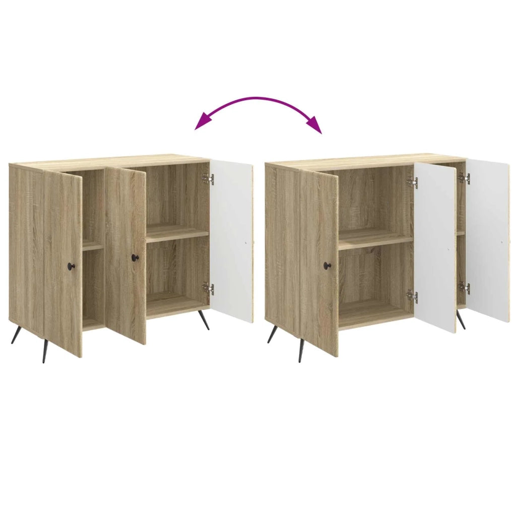 Credenza | Madia | Buffet da pranzo | Armadio da pranzo Rovere Sonoma 89 x 34,5 x 80 cm Legno ingegnerizzato