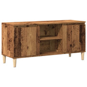 Mobile TV | Armadietto TV | Mobile Porta TV Legno Antico 102x35x50 cm in Legno Multistrato