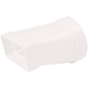 Adattatore rettang.-tondo d.125 55x220 mm vecamco 6001-110-08