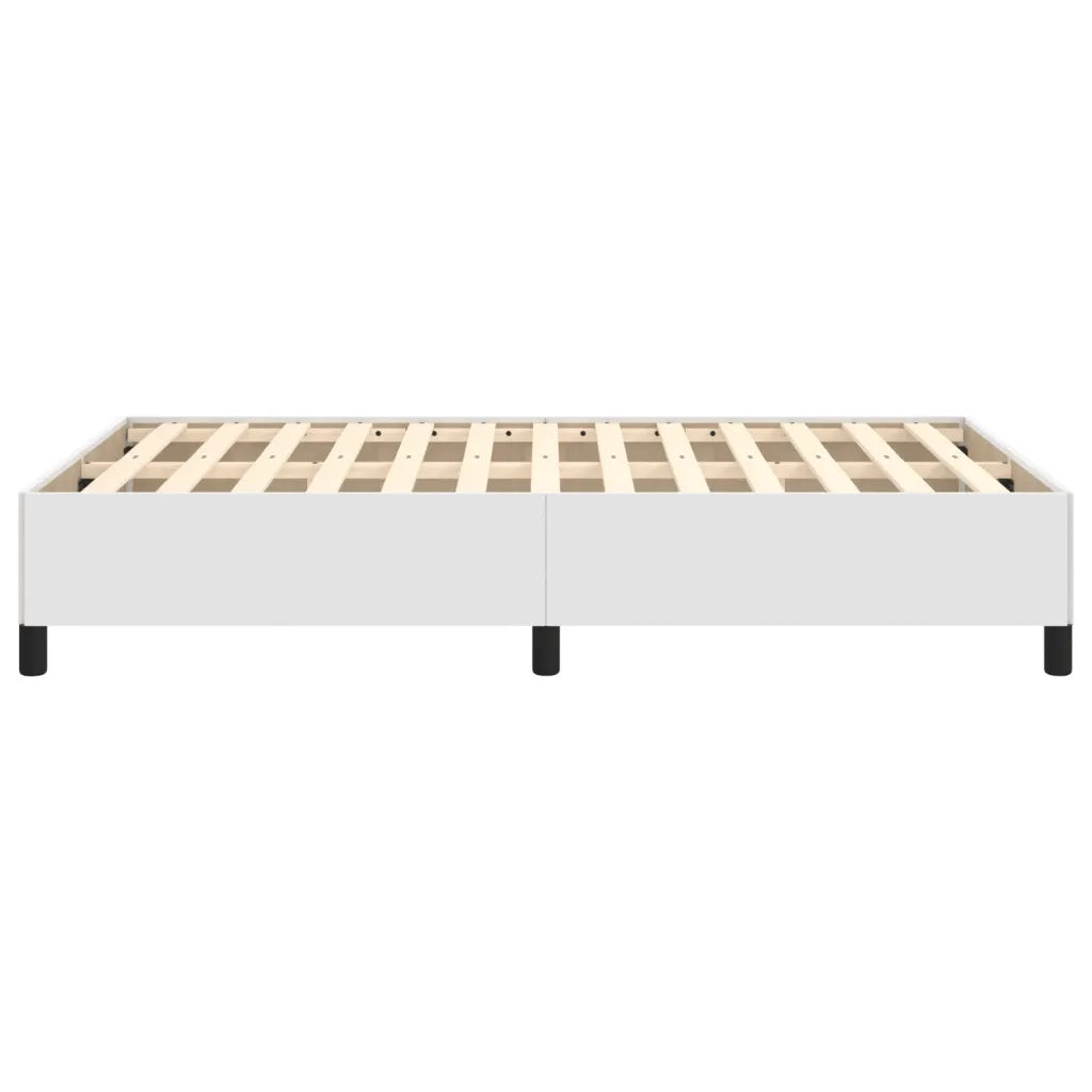 Giroletto senza Materasso Bianco 120x190 cm Similpelle