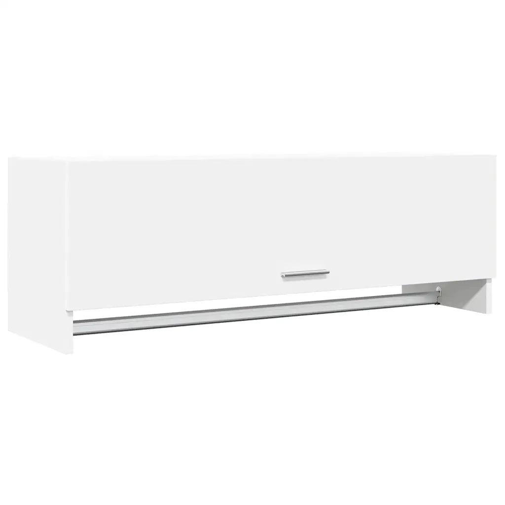 Armadio Bianco 100x32,5x35 cm in Legno Multistrato CFW6552394