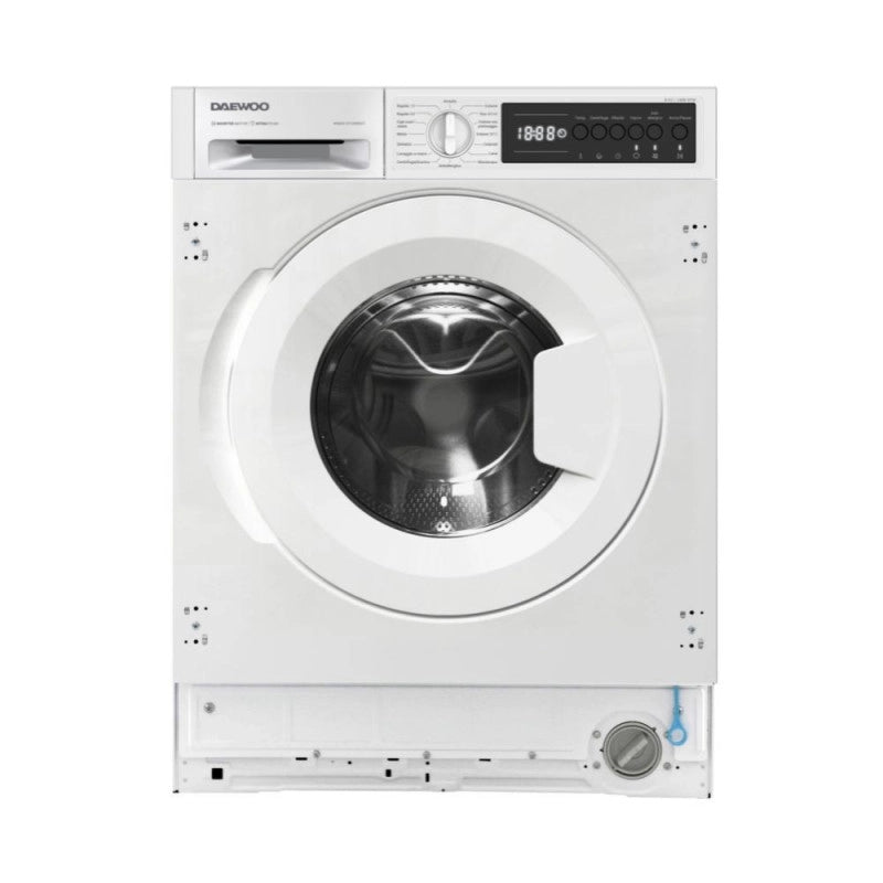 Lavatrice da incasso Daewoo WMIC84XWB1IT 1400 giri 8 kg. bianco classe B