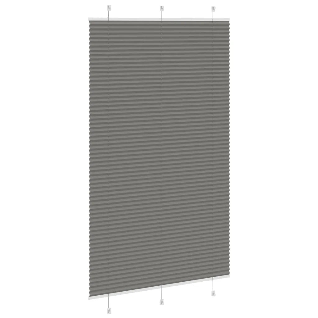 Tenda Plissettata Antracite 115x200cm Larghezza Tessuto 114,4cm 4015112
