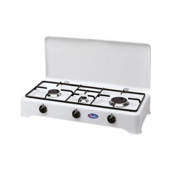 Fornello metano 3 fuochi bianco 5324gpsm