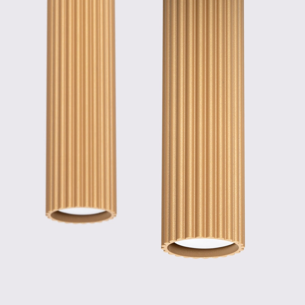 Lampada sospesa a barra GRAVIO oro/nero 2xGU10 Pure Lume