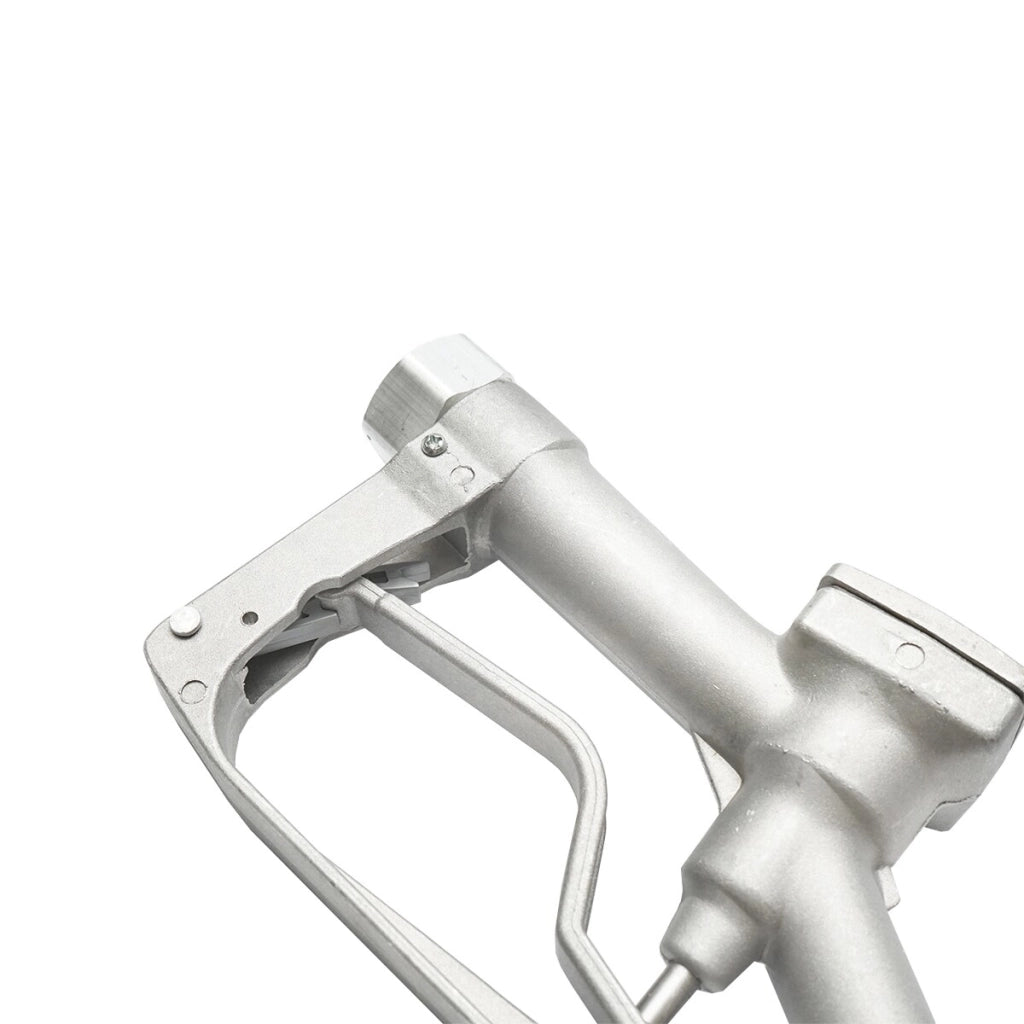 Pistola di trasferimento Carburante in Alluminio con Portata 0-60 L/min e Pressione di Lavoro di 1,8 Bar. Pistola per gasolio