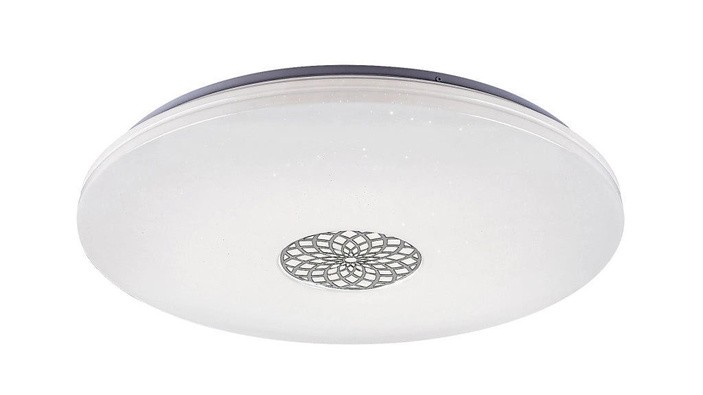 Plafoniera LED RGB WiFi Ophelia Rabalux 60cm 40W cromo
