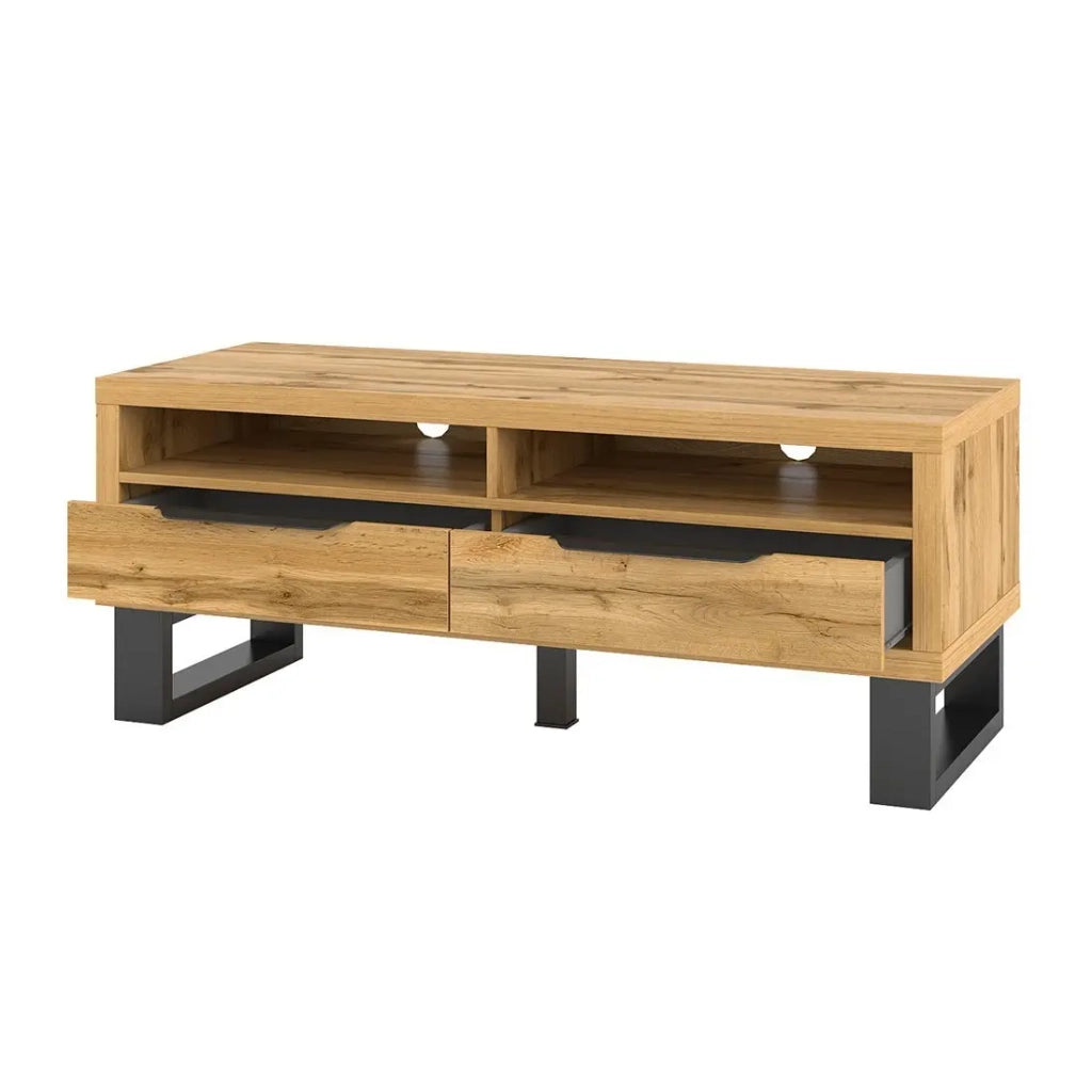 Mobile TV 120cm collezione MILO. Colore quercia. Stile design.