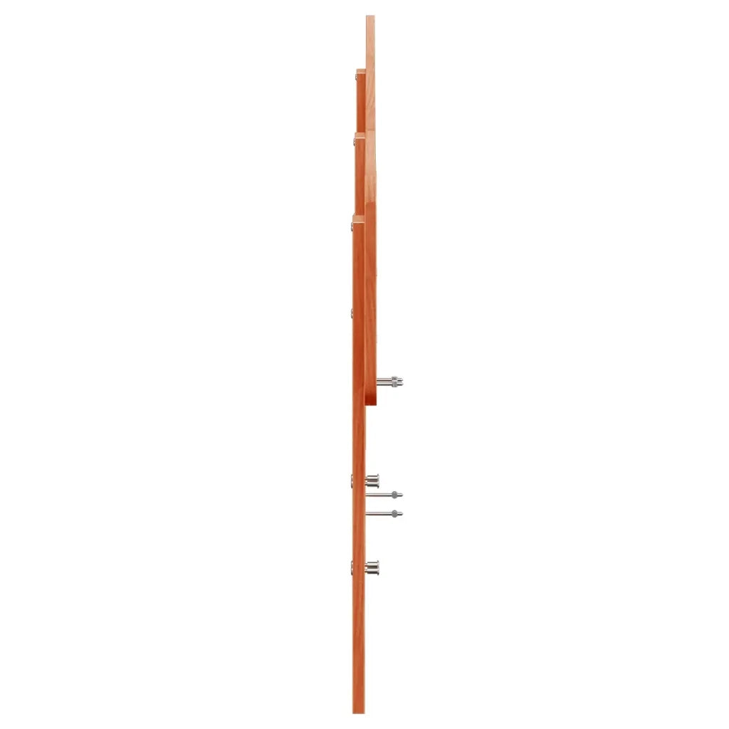 vidaXL Testiera Marrone Cera 180 cm in Legno Massello di Pino
