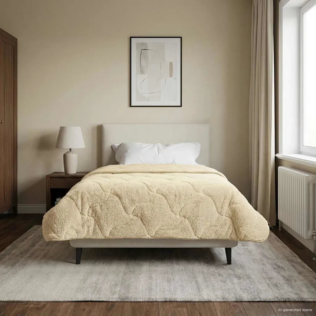 Piumone Completo Annuale Trapuntato Crema 140 x 220 cm 42026295