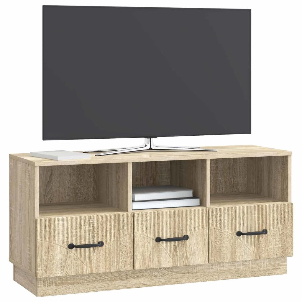 Mobile TV Rovere Sonoma 102 x 34,5 x 47 cm Legno ingegnerizzato