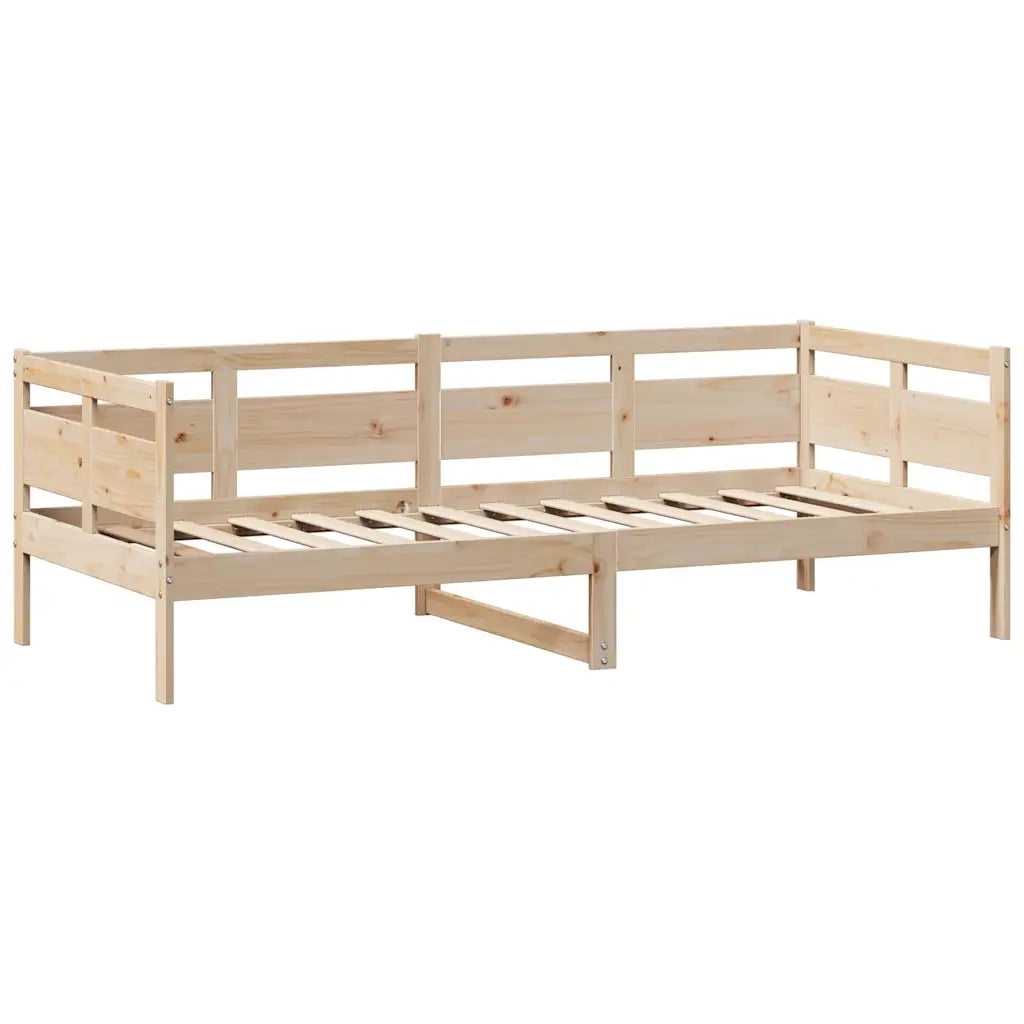 Dormeuse con Cassetti 90x190 cm in Legno Massello Pino 3302118