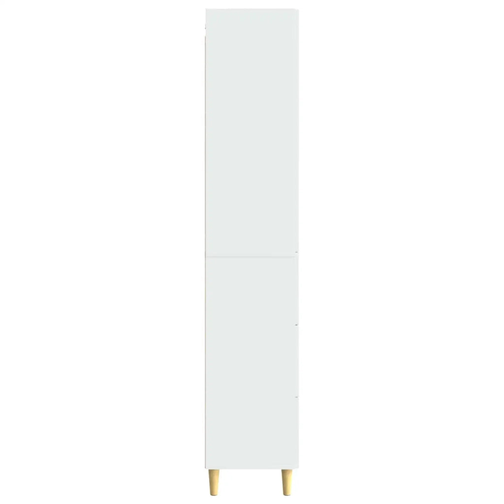 Set di armadi 2 pcs Bianco Lucido 66 x 34,5 x 90 cm