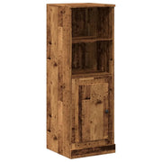 Buffet credenza cassettiera mobiletto mobile contenitore organizer cucina soggiorno salotto alto legno vecchio 36 x 35,5 x 103,5 cm legno ingegnerizzato marrone 02_0035653