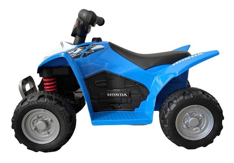 Mini Quad Elettrico per Bambini 7,2V con Licenza Honda 250X Blu